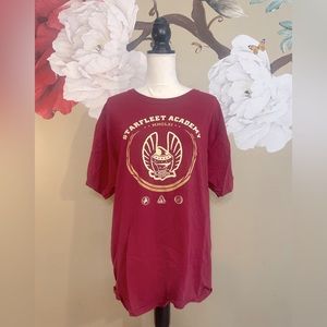 Brand: Loot Wear Exclusive/ Size: XL/ “STARFLEET ACADEMY” Color: Red